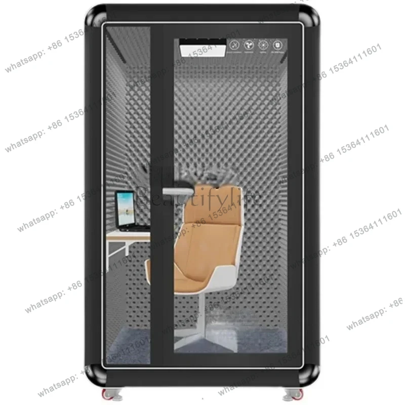 Recording Studio Soundproof Room Movable Removable Piano Room Telephone Booth Karaoke Soundproof Cabin Mute Warehouse