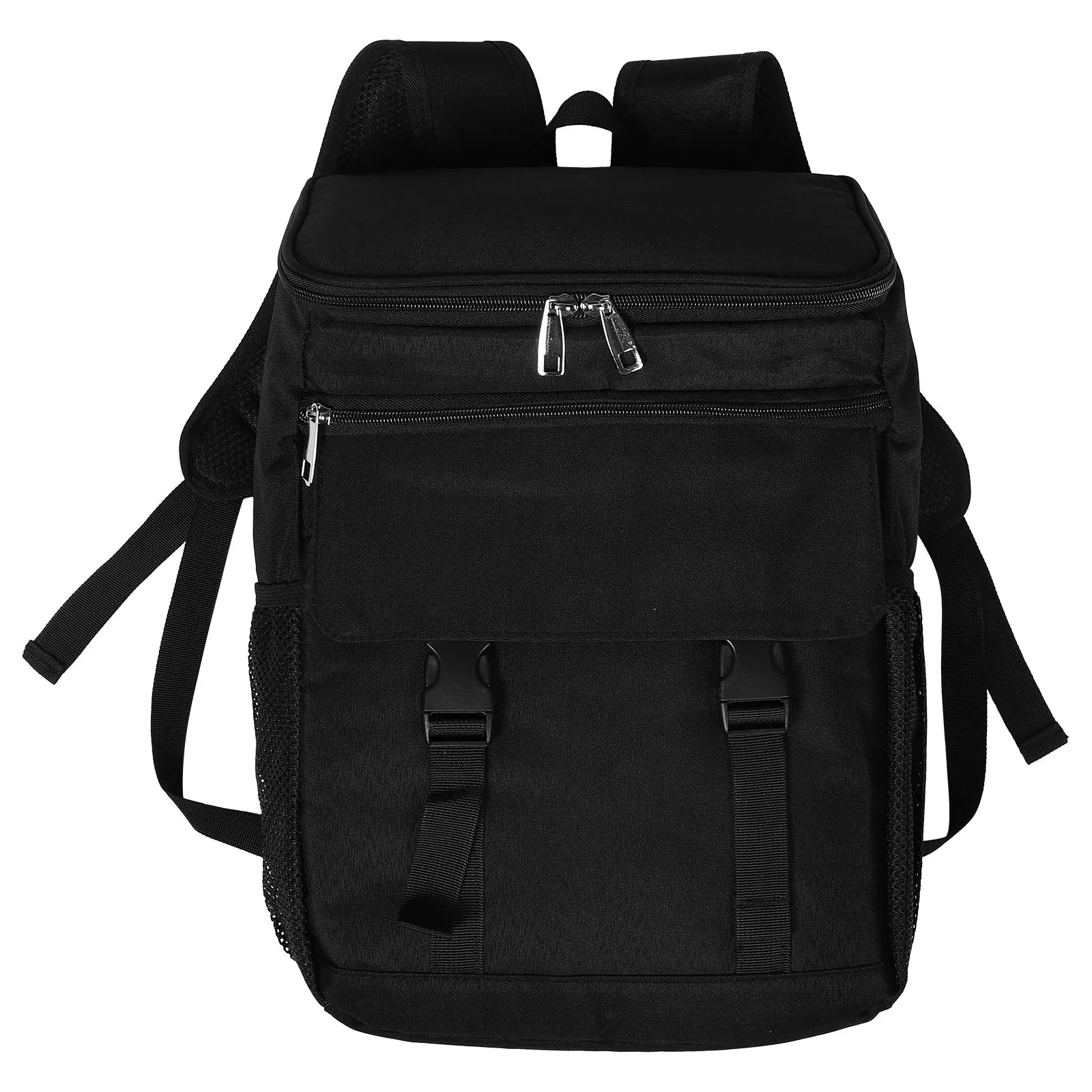 

Outdoor Thermal Backpack Insulated Cooler Ice Bag Polyester Travel Large Capacity Leak Proof Soft Cooler Bag For Picnics Camping