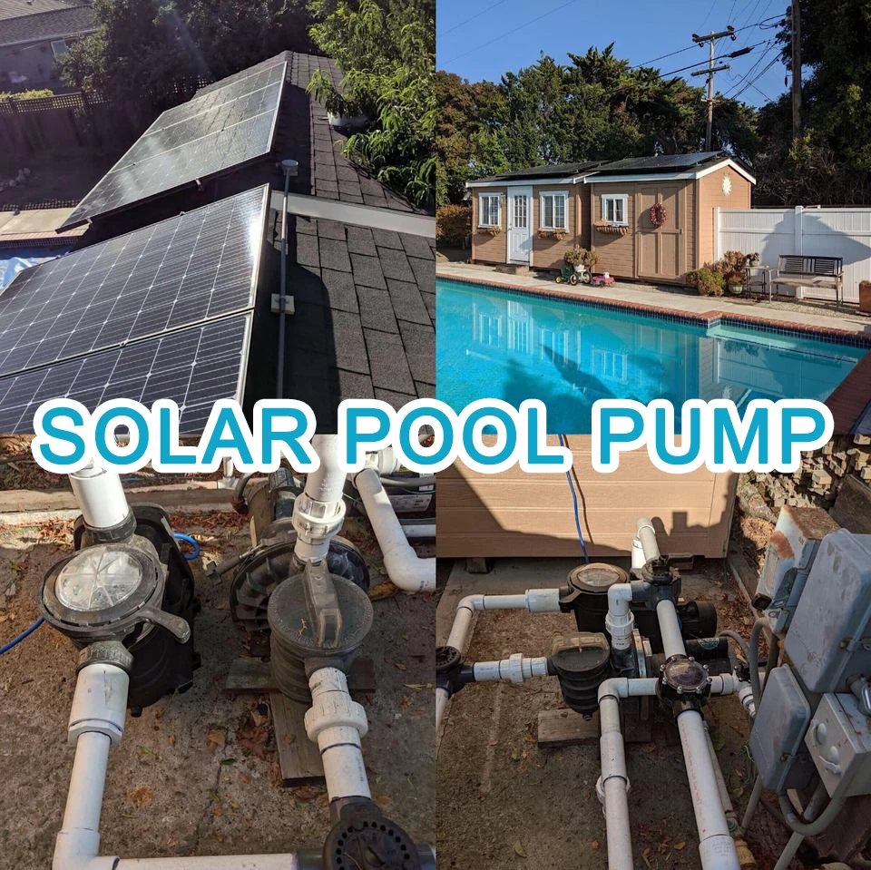 

HZUSUN 1200 Вт AC/DC двойной источник питания солнечный насос для бассейна 2,5 дюйма высокий объем макс. 136 галлонов в минуту дом сад солнечный насос для надземного бассейна