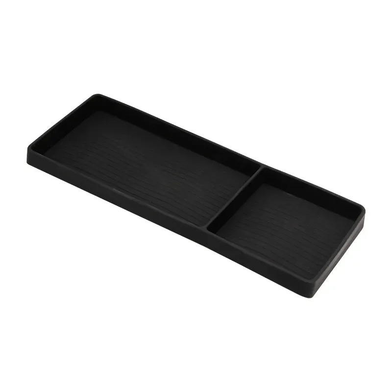For Nissan Teana 2026 Car Screen Navigation Tissue Storage Box Rear ETC Organizer Silicone