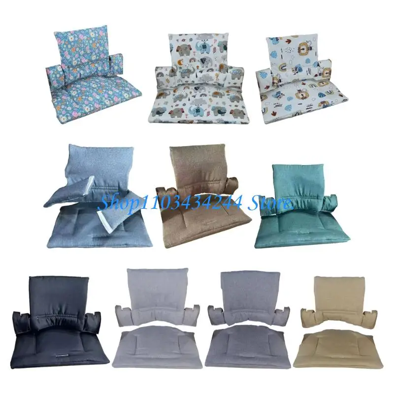 

Мягкая подушка сиденья, безопасная удобная поддержка во время еды, моющаяся подушка для обеденного стула