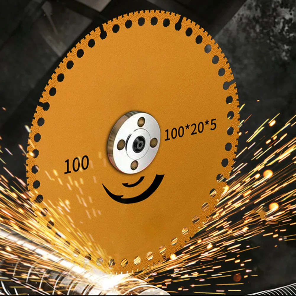 Yellow 100mm Cutting Disc Precision Cutting Disc For Grinder Cutting Disc Multifunctional Saw Disc High Cutting Accuracy