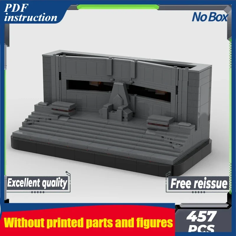 

Moc Building Bricks Popular Star Movie Model Vader Throne Diorama Technology Modular Blocks GiftToy DIY Sets Assembly Christmas