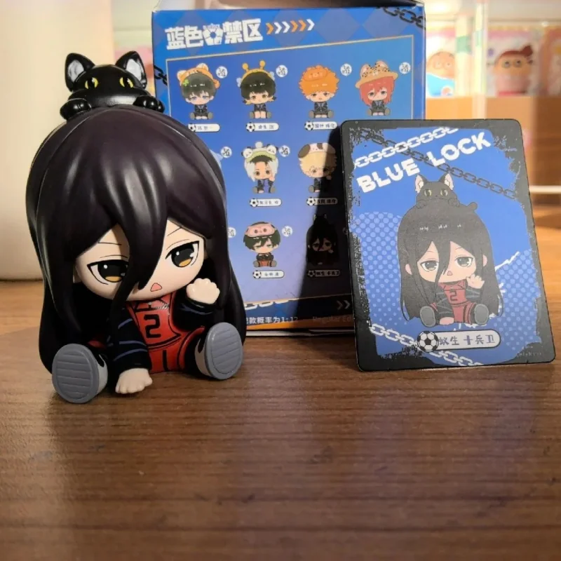 Hot Sale Original Blue Lock Cute Toy Series Doll Blind Box Mini Figure Version Kiyomizu Ichi Ito Shin Trendy Desktop Toy Gifts view 4