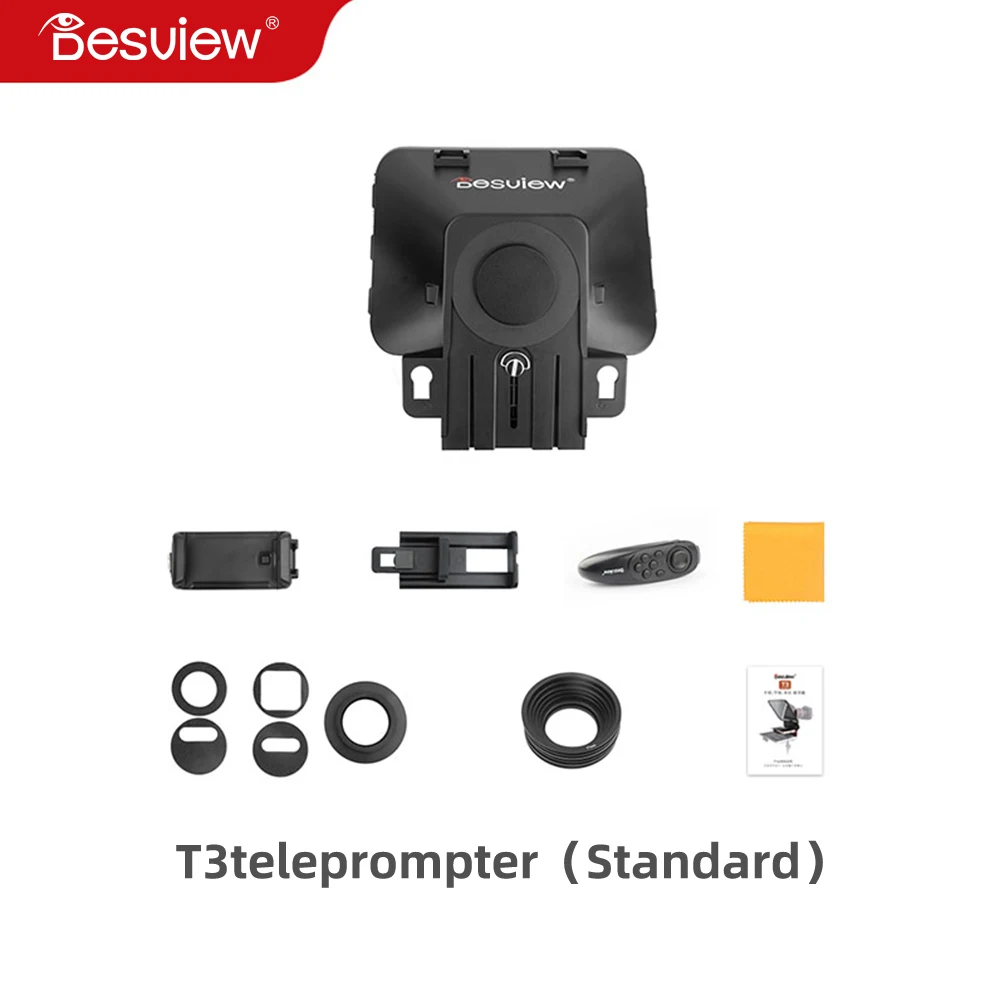 Bestview T3 مقابلة الهاتف شاشة كبيرة المطلب المهنية أنكورمان المضيف ل DSLR كاميرا باد الهاتف الذكي فيديو المطالبة