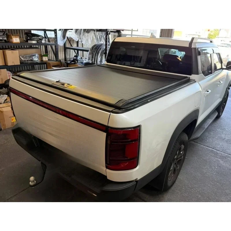 High Quality Aluminum Hard Roll‑up Retractable Roller Shutter Tonneau Cover