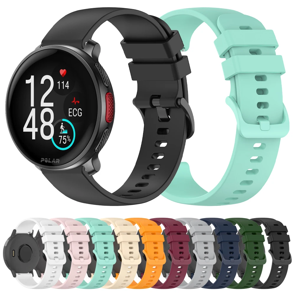 Polar Vantage用シリコンストラップ,v3 m2/m用タイタン,スポーツブレスレット,Polar Ignite 3 2ユニット,20mm, 22mm