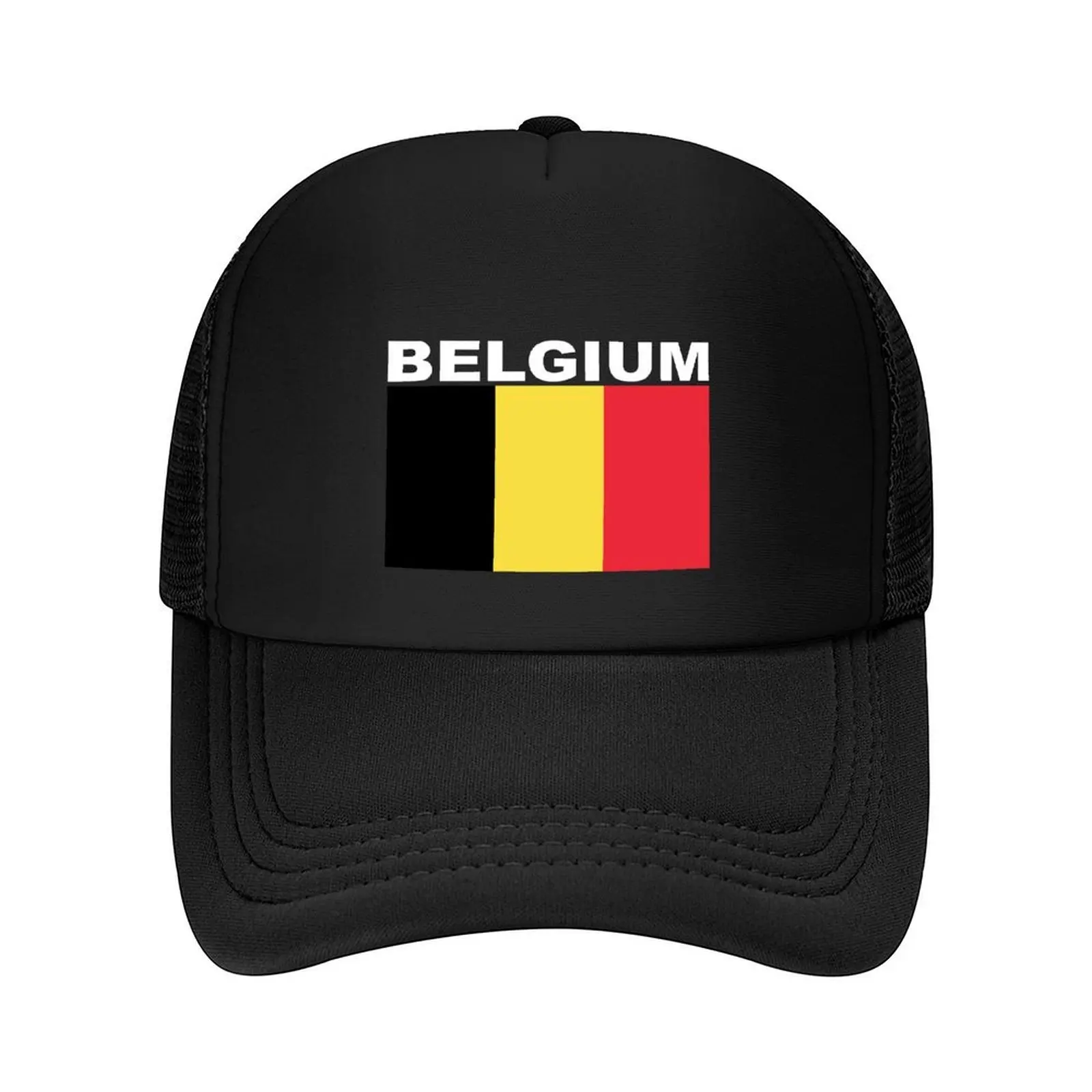 

Flag Of Belgium Baseball Cap sun hat Christmas Hat Sunscreen New In Hat Mens Hats Women's