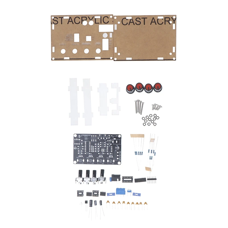 ICL8038 Generator sygnału DIY zestaw sinum/trójkąt/kwadrat piłokształtny 5Hz-400kHz regulowana częstotliwość amplituda DIY zestaw do eksperymentów