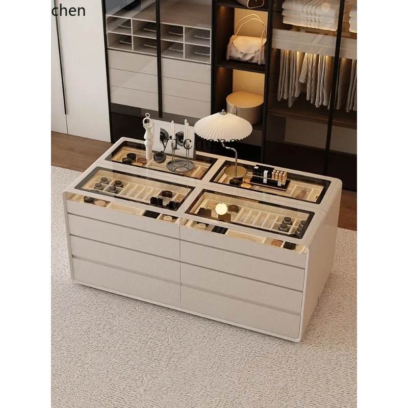 CZ-29 Light Luxury Chest, High-end Locker, Bedroom, Bedside Stand