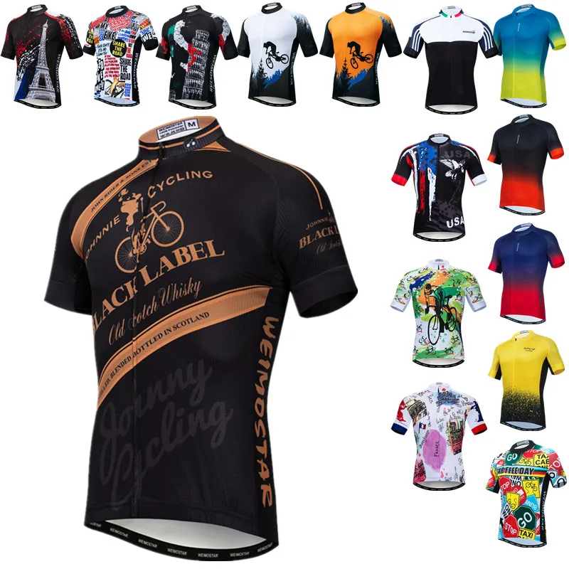 

Weimostar Funny Cycling Jersey Men Road Bike Jersey For Men Cycling Shirt Pro Biking Shirt Summer Mountain Bicycle Clothing Tops