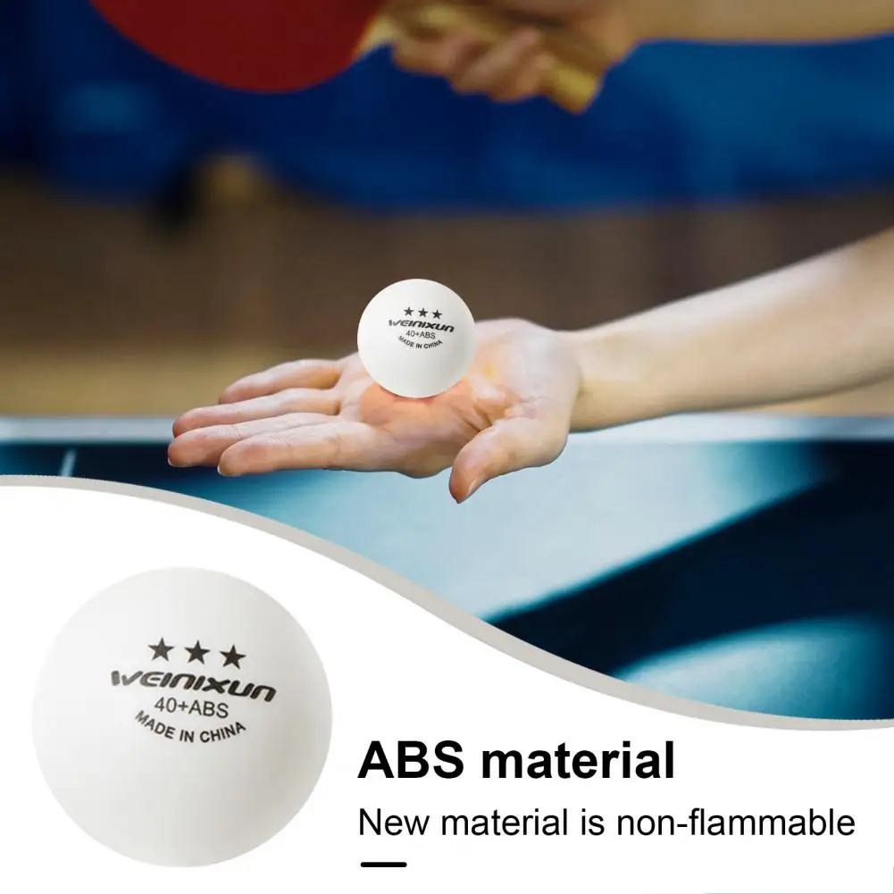 Bolas De Ping-pong Profissional, Material Polímero, Bolas De Tênis De Mesa, Competição De Tênis De Mesa Padrão, 3 Estrelas, G40, 10Pcs