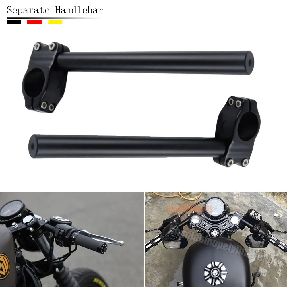 

Motorcycle Handle Custom Handlebar Accessories For Harley Sportster 1200 Iron 883 Softail Street Bob 114 Forty-Eight 72 48 Part