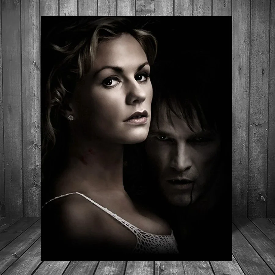 TV Series True Blood Diamond Painting Rhinestone Picture The Southern Vampire Mysteries Embroidery Cross Stitch Kits Room Decor