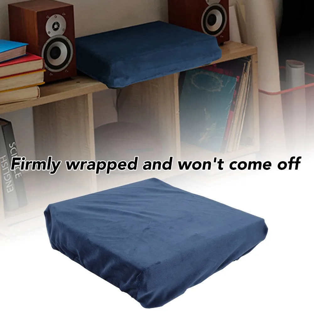 Soft Velvet Fabric Turntable Dust Cover Scratch-Resistant Washable Protective Turntable Case for AT-LP60XBT AT-LP60X