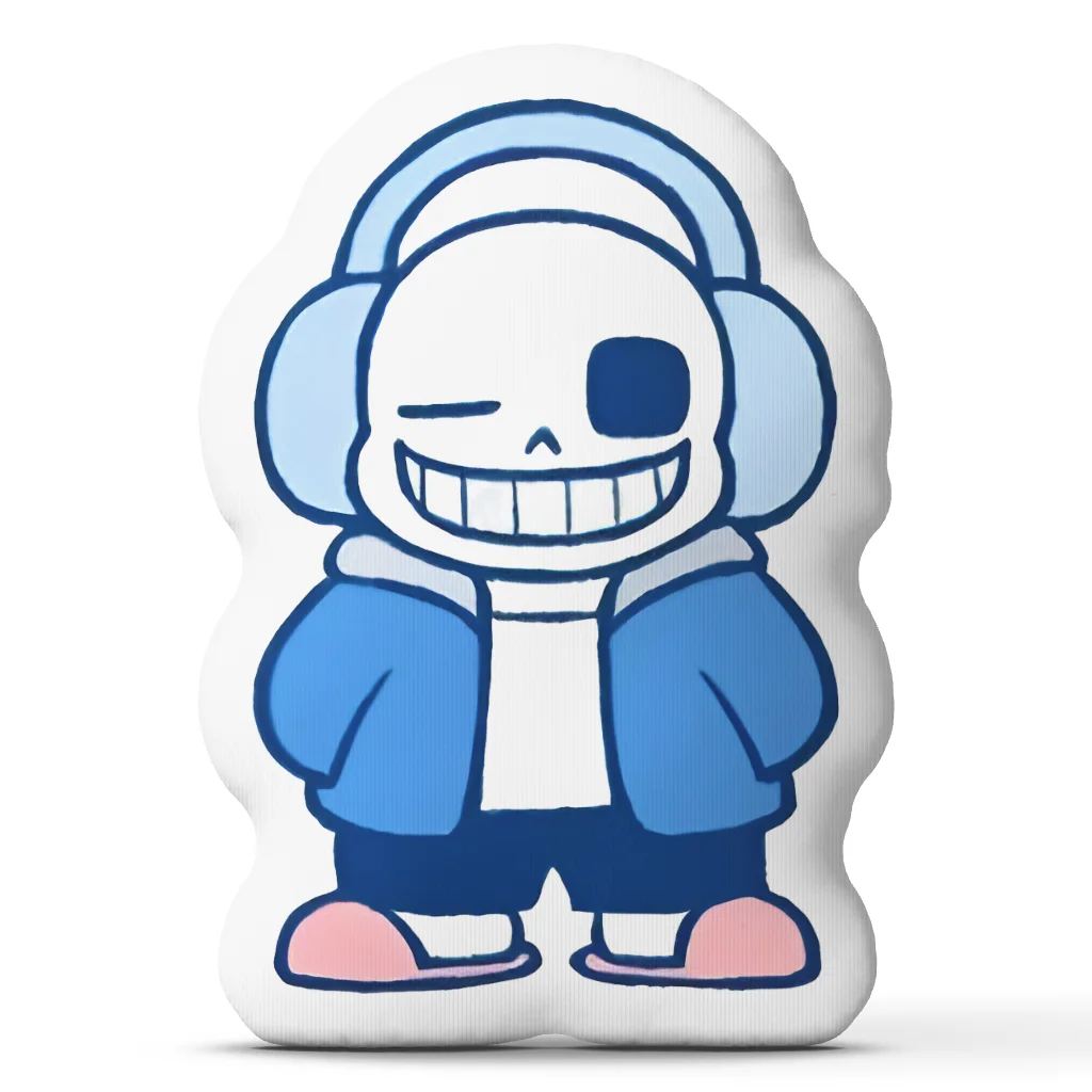 Sans Cartoon Undertales Funny Pillow Cushion Irregular Stuffed Throw Pillow Home Decor Gift Sofa Bed