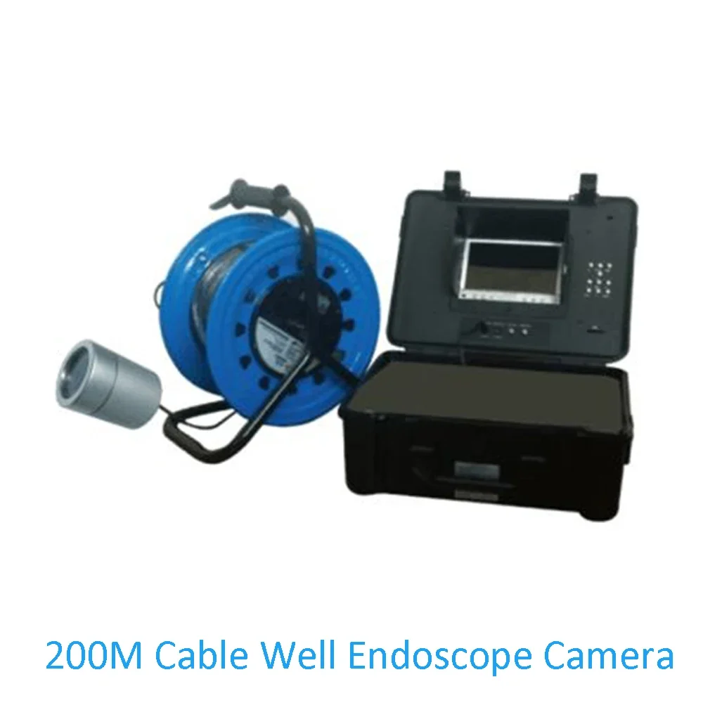 100 to 300 Meters Cable Well Pipe DVR System Underwater Endoscope Camera Fishing Camera Industrial Inspection For Pipeline