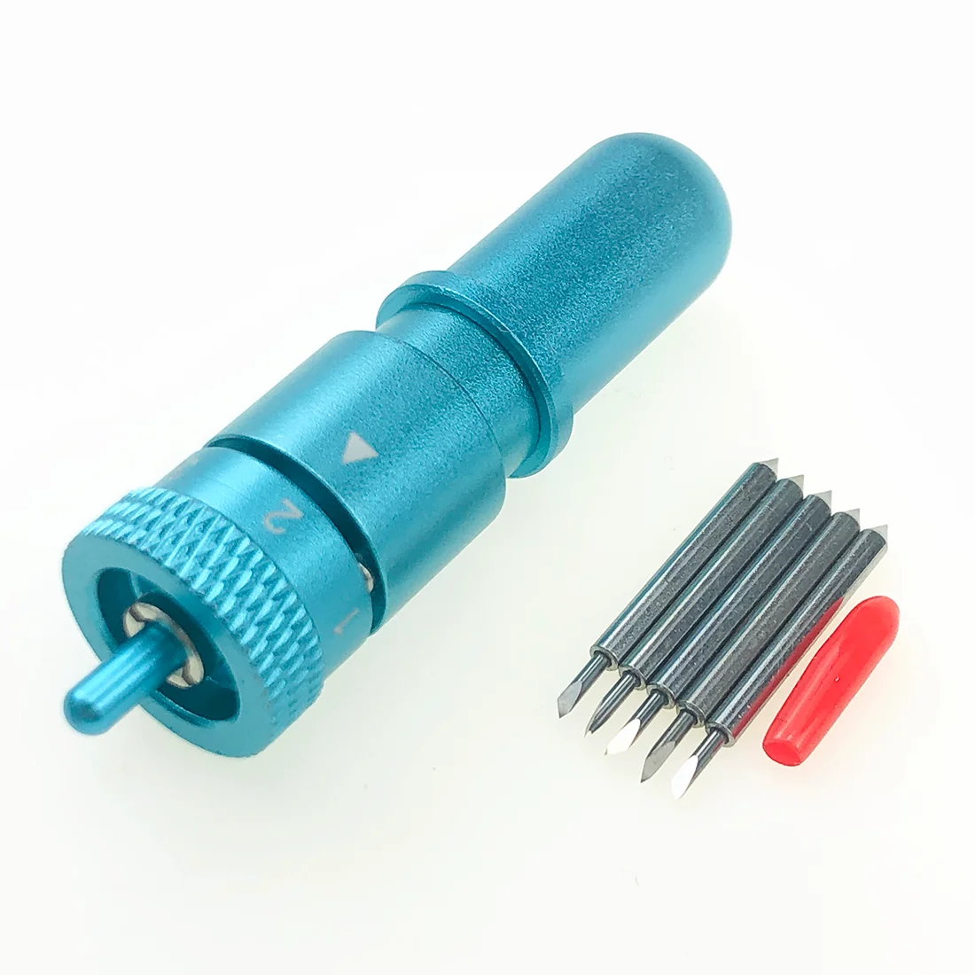 Standard 45 Degree 5pcs Plotter Blade Vinyl Cutter for Sunshine + 1pcs  Adjustable Blade Holder