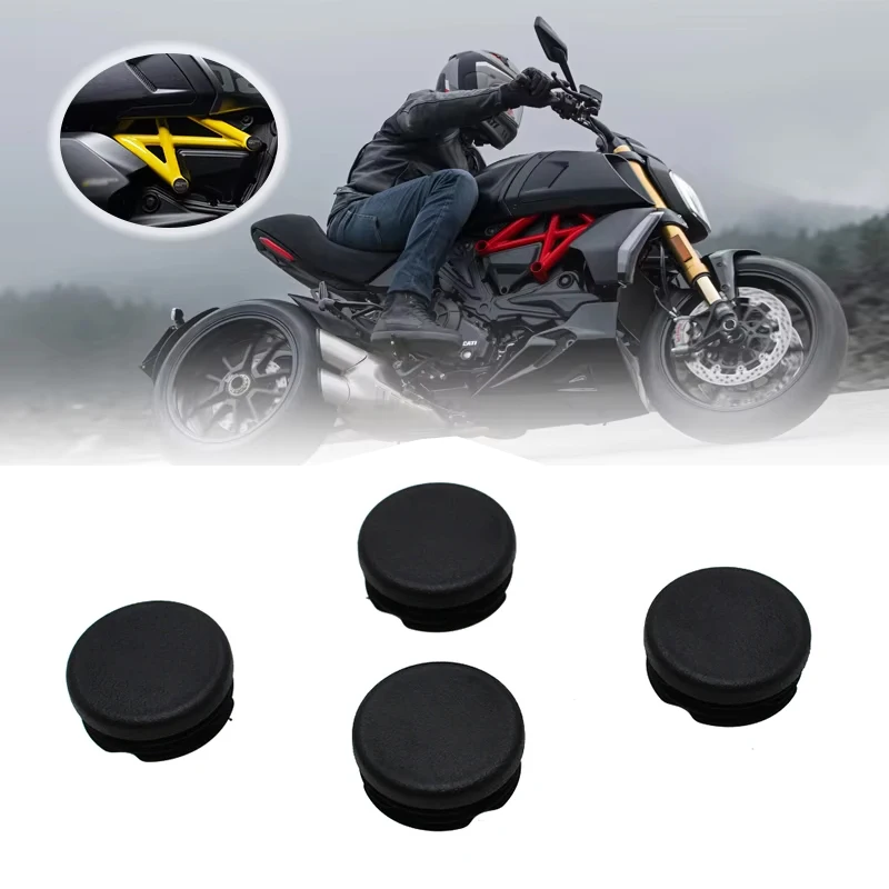

Для Ducati Diavel 1260/S/Lamborghini 2019-2022 аксессуары для мотоциклов, заглушки для рамы, заглушки для отверстий в раме, декоративные заглушки