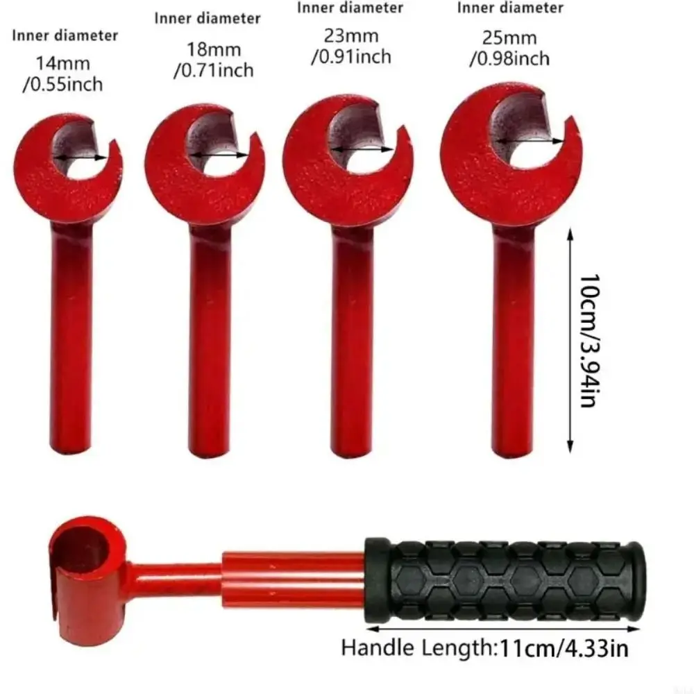 Precision Hinge Gap Adjustment Wrench Set Accurate Multi-Size Hinges Gaps Adjusting Wrench Ergonomic Design 4-in-1