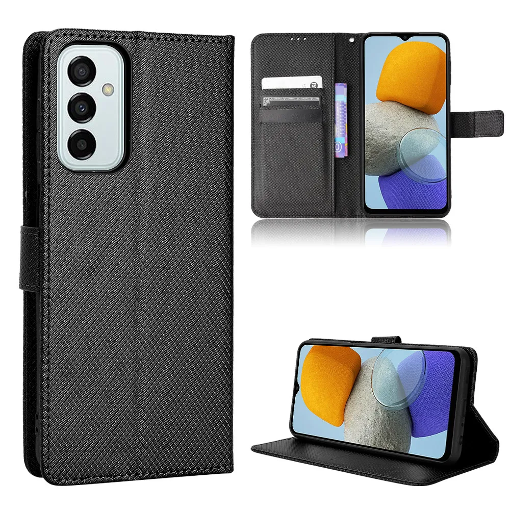 Роскошный чехол-книжка из искусственной кожи с бриллиантовым узором для Samsung Galaxy M23 4G, чехол-подставка для телефона Samsung gm23 M 23