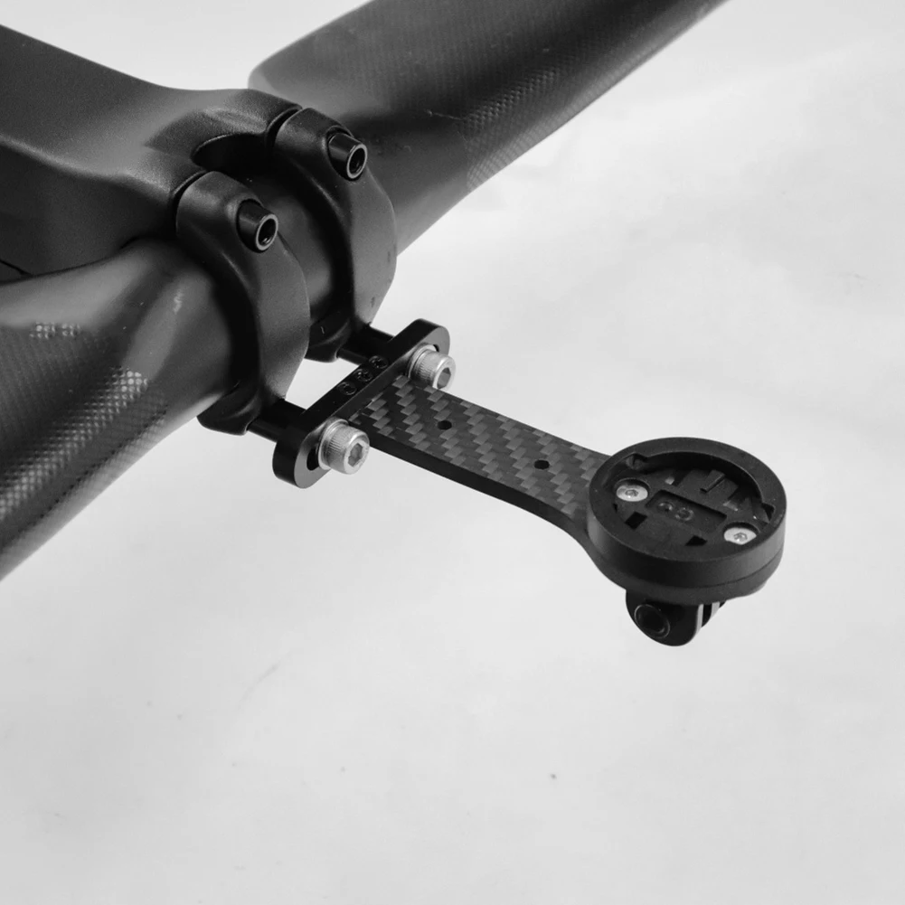 Fahrrad-Carbon-Vorbau-Verlängerung Fahrradcomputer-Halterung für Garmin/Bryton/GoPro/Kamera Fahrradzubehör – Detail 2