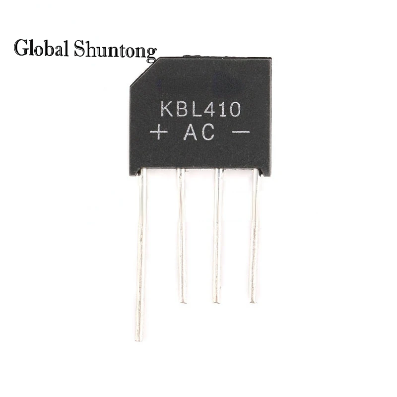 10pcs/lot free shipping KBL410 1000V 4A ZIP Bridge Rectifiers new original