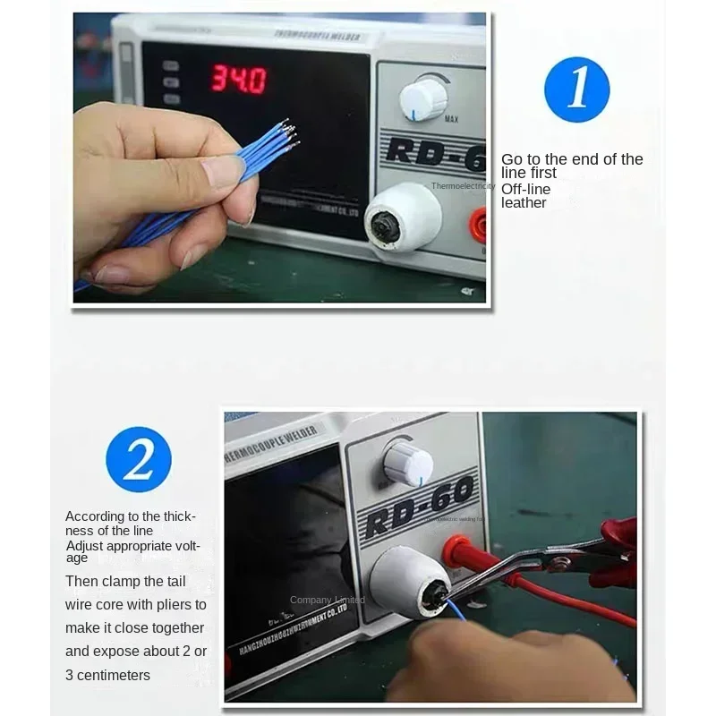 

Excellent 0.01-1Mm Rd-60A/60B Spot Welding Thermocouple Butt Welding Machine Precision Metal Emperature Measurement Wire Probe K