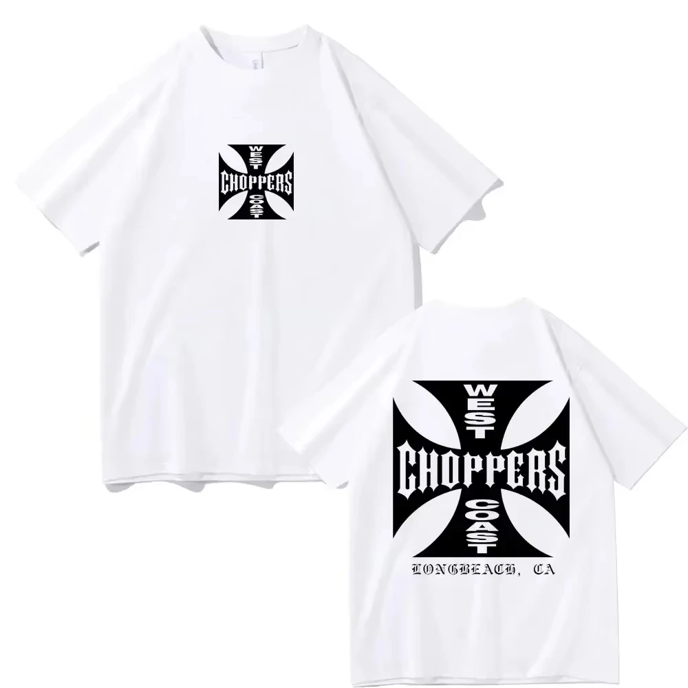 Summer 2026 Fashion T Shirt Women Men Women West Coast Choppers Print T-Shirt Casual Shirt Vintage Clothing Tee Ins Y2k