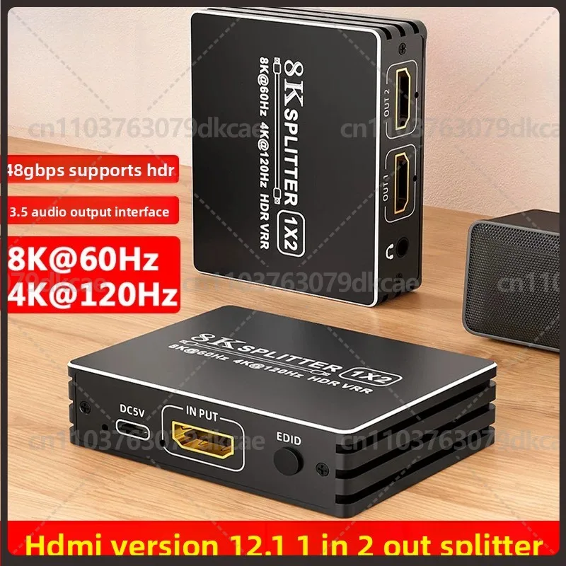 divisor-hdmi-21-moshou-8k-1-entrada-2-salidas-1-entrada-4-salidas-4k@120hz-hdr-convertidor-de-video