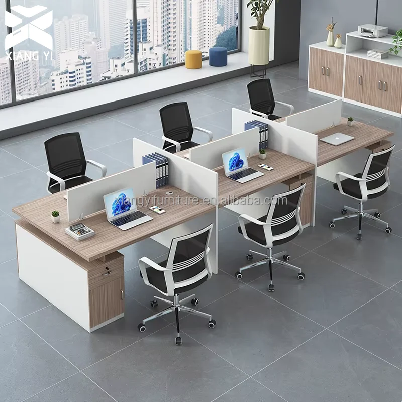 Gaming ChairModern Office Desk Table De Bureaux Work Desk With Drawer Desk Furniture Office Table For Call Center Collaborative