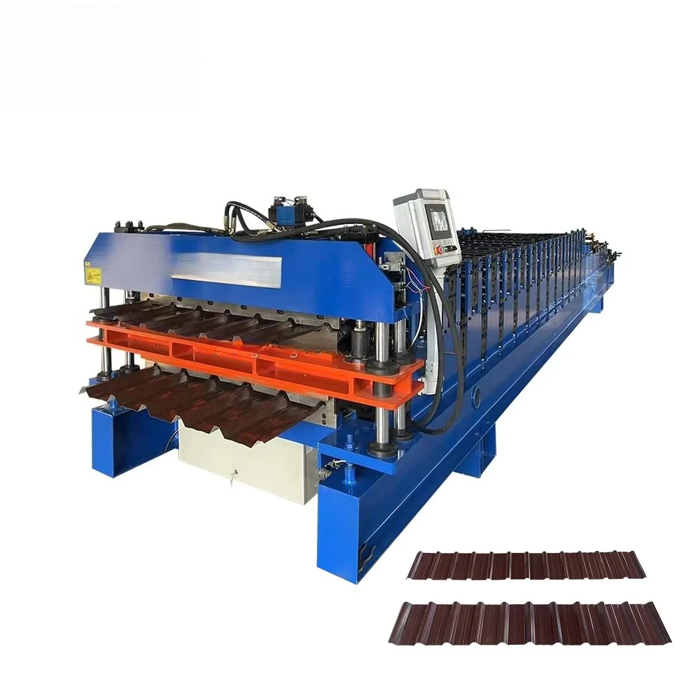 Hot-selling Models Double Layer Roof Panel Roll Forming Machine Metal Sheet Roll Former