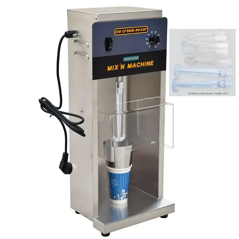 Snowstorm-Mélangeur de Crème Glacée Pliable, 8000 V/110V, Mélangeur de Crème Glacée aux Fruits et Noix, Déficit, Thé au Lait, Machine à Frire Douce, 220