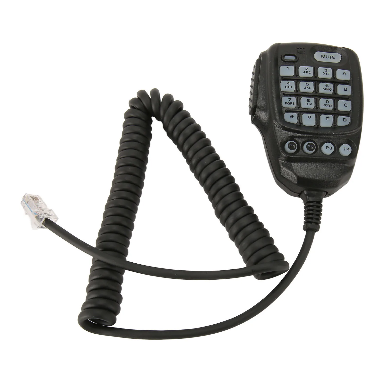 2 Way Radio Handheld Speaker Mic Professional Walkie Talkie Speaker Microphone with Button for YAESU FTM 300DR FT 7900R 8900R