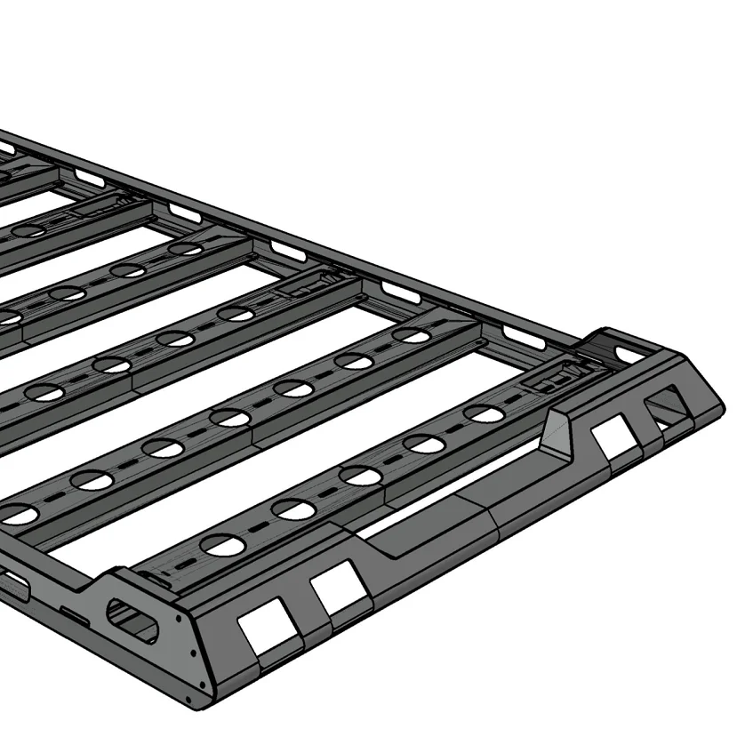 

4x4 Roof Rack with Steel Material Car Universal Roof Rack Luggage Rack 4x4 off Road