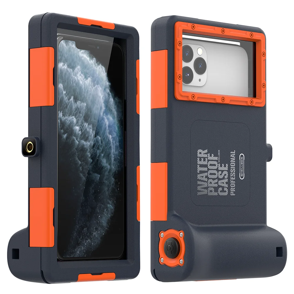 

Professional Diving Case For iPhone 11 Pro Max X XR XS Max Case 15 Meters Waterproof Depth Cover For iPhone 6 6S 7 8 Plus Coque