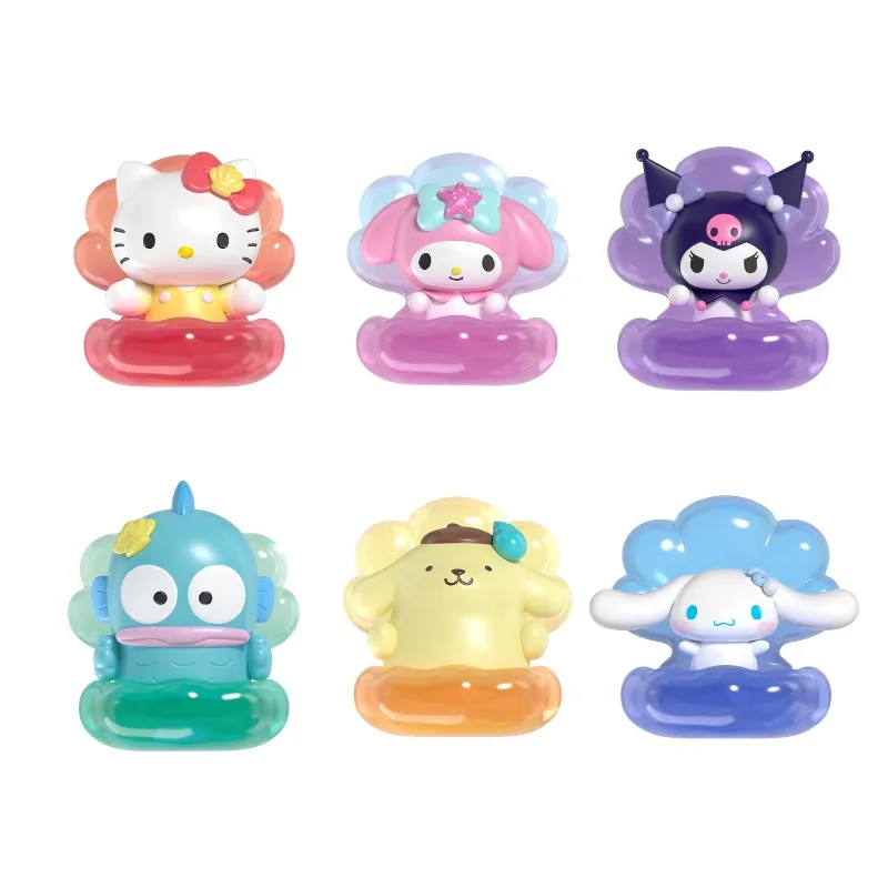 Moetch Sanrio Charaktere Blind Box Spielzeug Perlmutt-Glühserie Anime-Figur My Melody Kuromi Puppen-Spielzeug – Detail 3