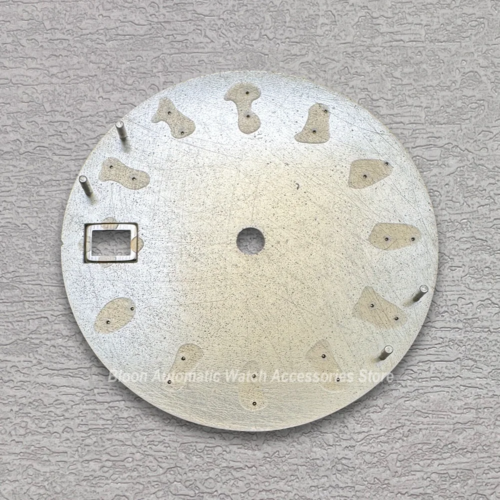 หน้าปัดนาฬิกาดำน้ำลายโลโก้ S ขนาด 28.5 มม. เหมาะสำหรับกลไก NH35/NH36/4R/7S ผลิตด้วยเทคโนโลยีการพิมพ์ 3 มิติ พร้อมปฏิทินสีสันสดใส อุปกรณ์ตกแต่งนาฬิกา