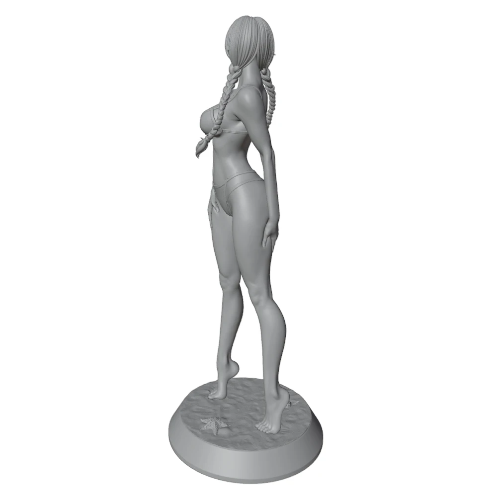 Kit de modelo de resina 3D gris DIY, miniatura para coleccionistas - imagen 4