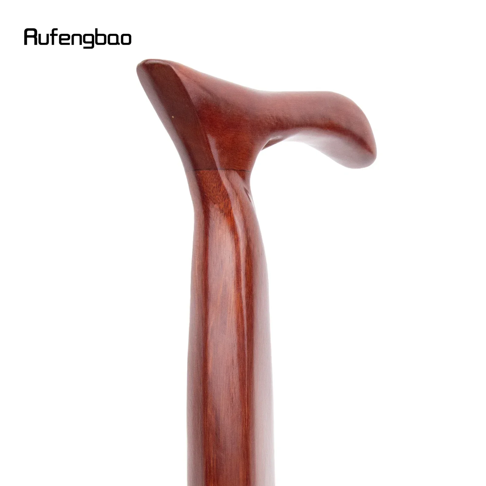 أحمر خشبي T شكل موضة عصا للمشي ديكور مصاص دماء تأثيري حفلة الخشب عصا للمشي Steampunk والاستخدام اليومي 93 سنتيمتر