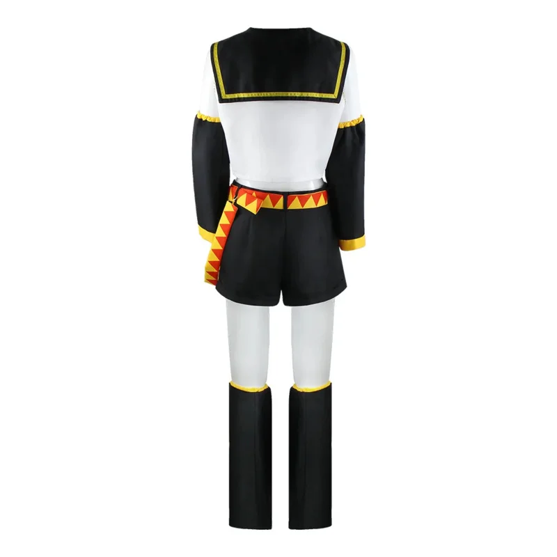 Rin Len Cosplay Sailor Uniform Costume Full Set Shoes Wig Anime Brother Sister Twins Halloween Party Carnival Costume Women Men