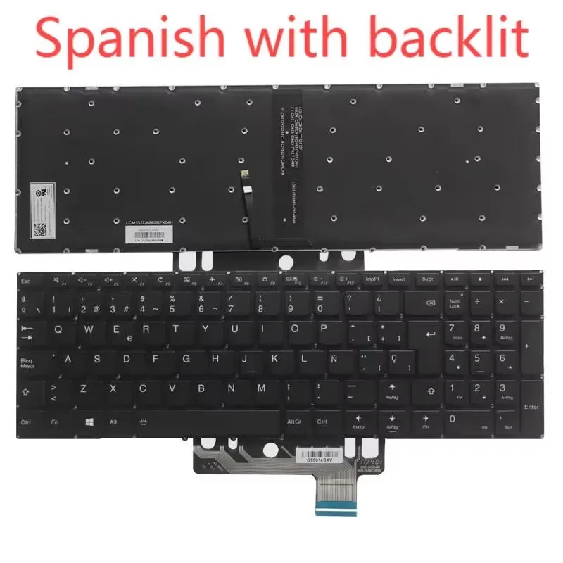

Flex 4-1570 Spanish Keyboard for Lenovo Ideapad Flex 4-15 4-1580 310S-15ISK 510S-15IKB 510S-15ISK Yoga 510-15IKB/-15ISK