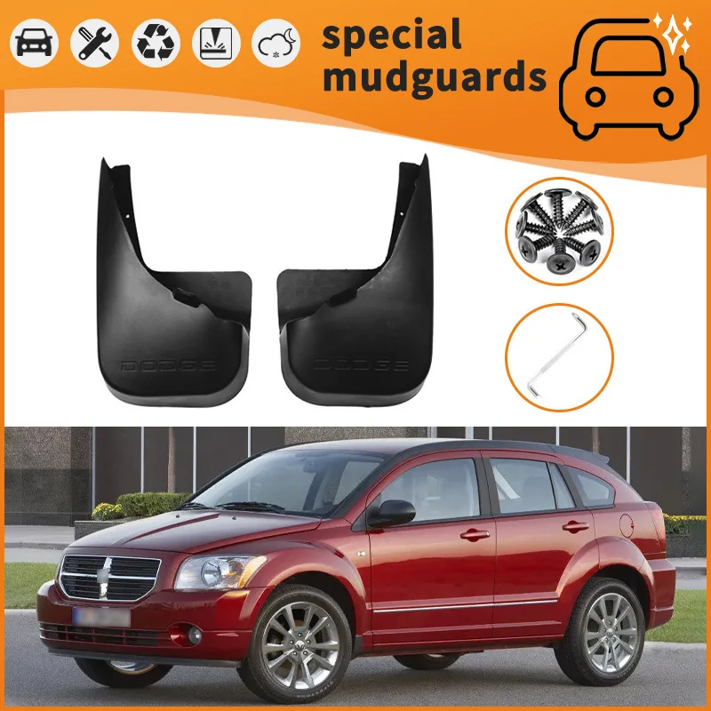 For the 07-12 Dodge Caliber Mudguards Fender Mudflaps Front Rear Flares Splash Guards Cover Car Accessorie