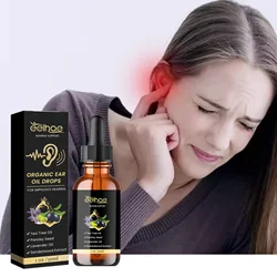 Tinnitus Ear Drops Treatment Itching Earache Hard Hearing Tinnitus Symptoms Swelling Otitis Care Ear Ringing Relieving Oil 30ml