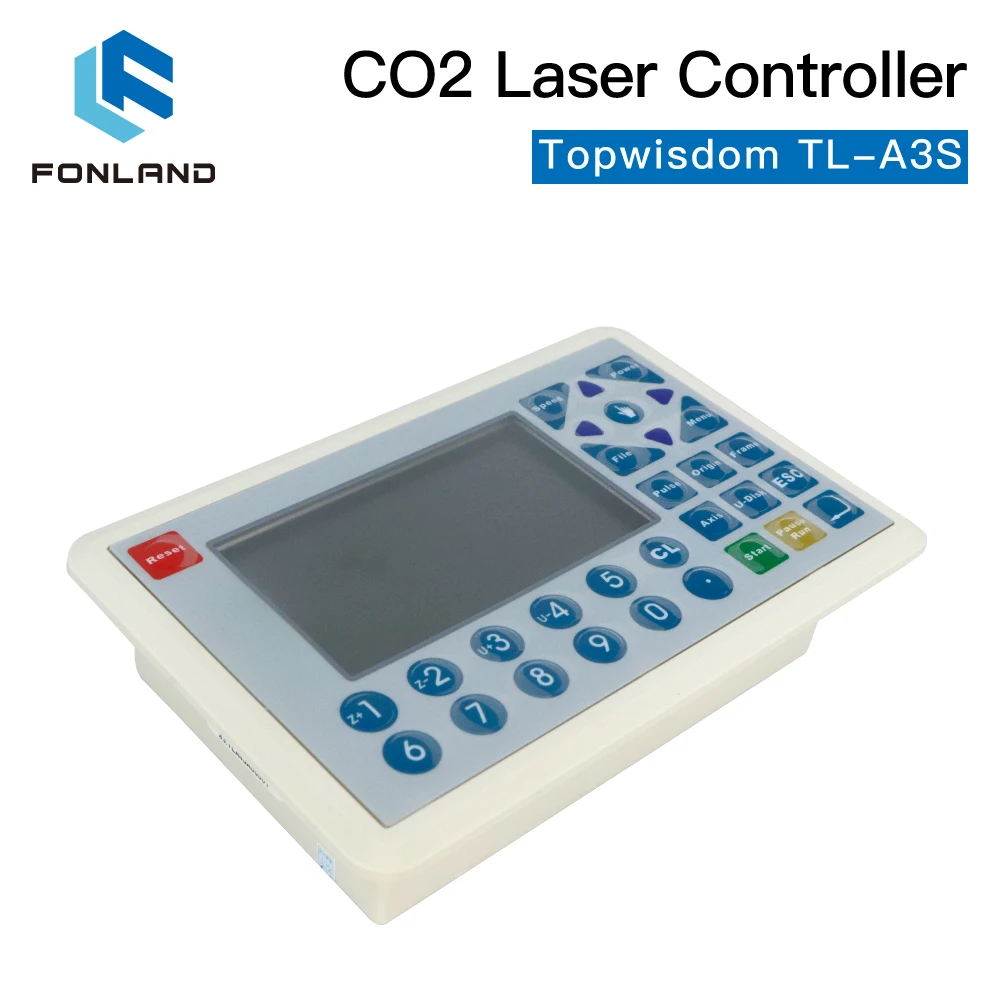FONLAND Topwisdom TL-A3S Laser Controller 3 Axes Motion Control Rotary for Co2 Laser Engraving Cutting Machine