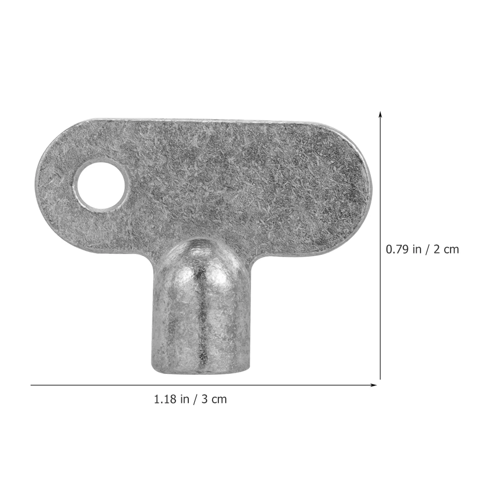 2pcs Radiator Valves Keys Radiator Hole Bleed Keys Air Plumbing Radiator Keys socket keys meter box key