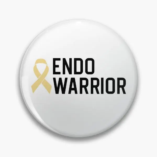 Endometriosis Awareness Gift Endometrios  Soft Button Pin Lapel Pin Gift Cute Metal Jewelry Decor Fashion Funny Badge Lover