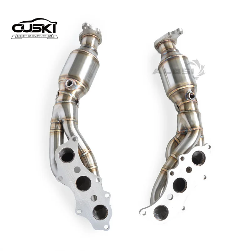 

High-pressure Exhaust Manifold Header for Toyota FJ Cruze 4.0L 2007-2014 Stainless Steel Exhaust Catalytic Converter Performance