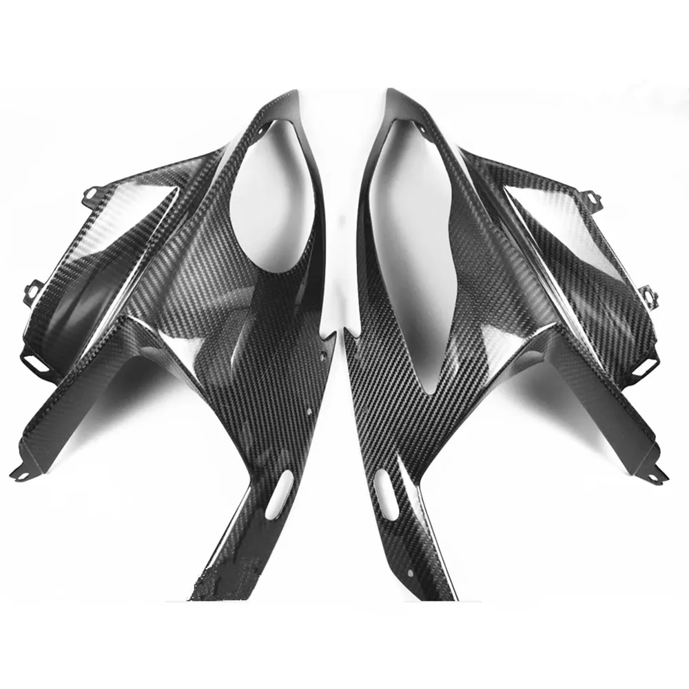 

Для BMW S1000RR 2015 2016 2017, крышка фар из углеродного волокна для мотоцикла, передний носовой обтекатель, панель обтекателя