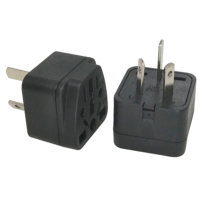 Universal to Argentina Uruguay Electrical Plug Adapter - AC 100~250V Max 10A